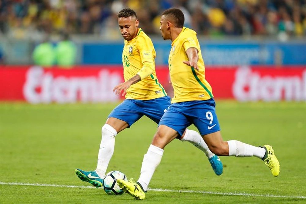 La bande Neymar voudra tester ses forces face au Japon. EFE