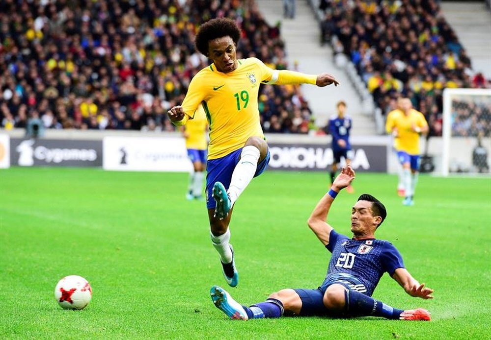 Willian sostituisce Neymar nella Coppa America. EFE
