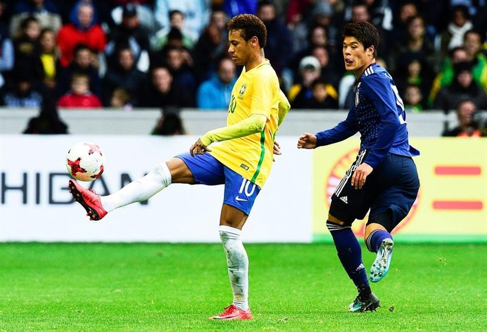 Neymar apunta hacia Rusia. EFE