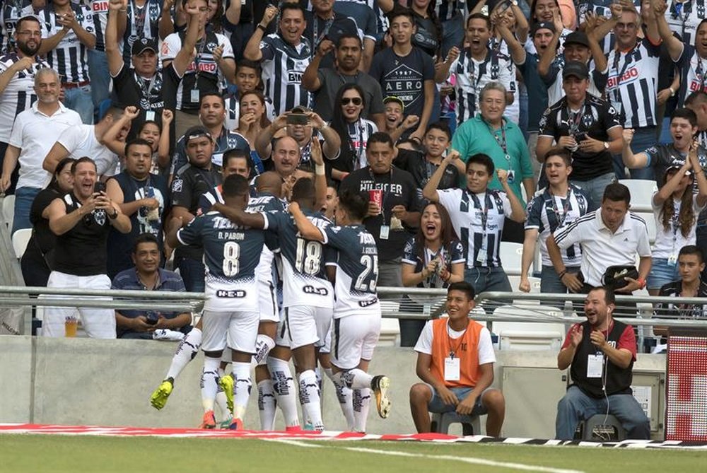 Monterrey doblegó a Tigres y acabó el campeonato como líder. EFE/Archivo