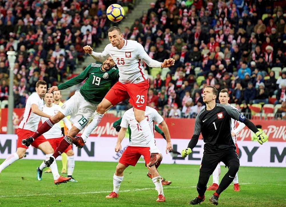 El delantero del Benfica marcó la diferencia en Gdansk. AFP