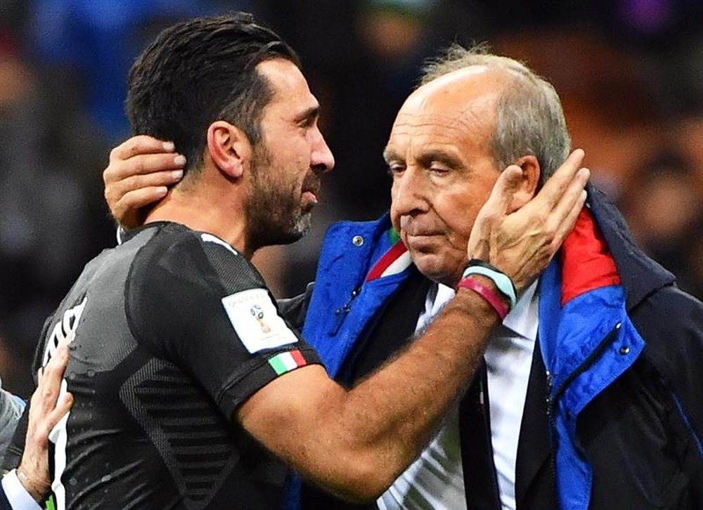 Gian Piero Ventura was sacked after the World Cup debacle. EFE