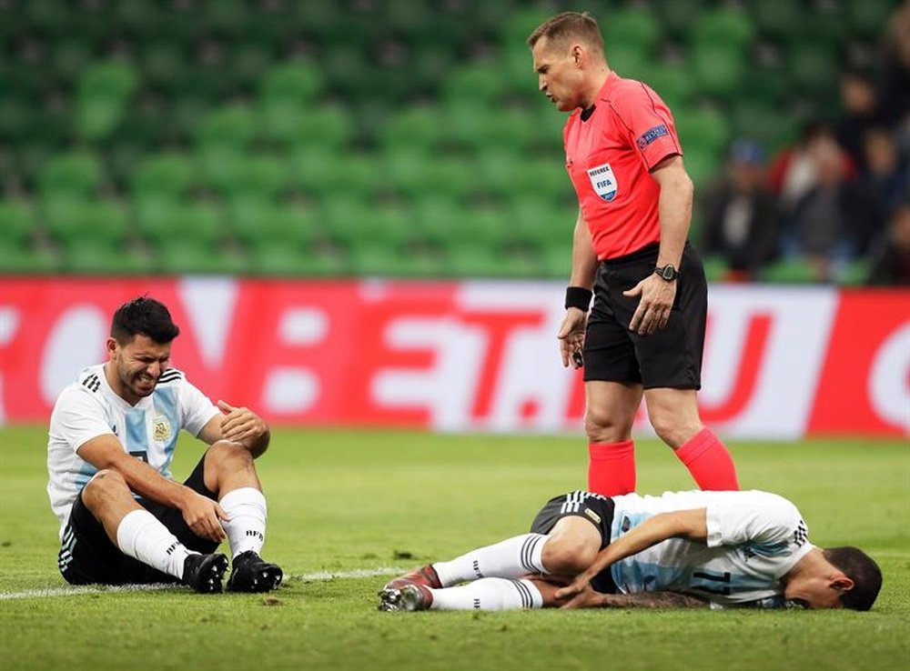Argentina cayó ante Nigeria. EFE