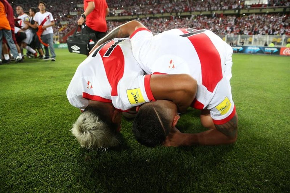Perú jugará el Mundial. EFE