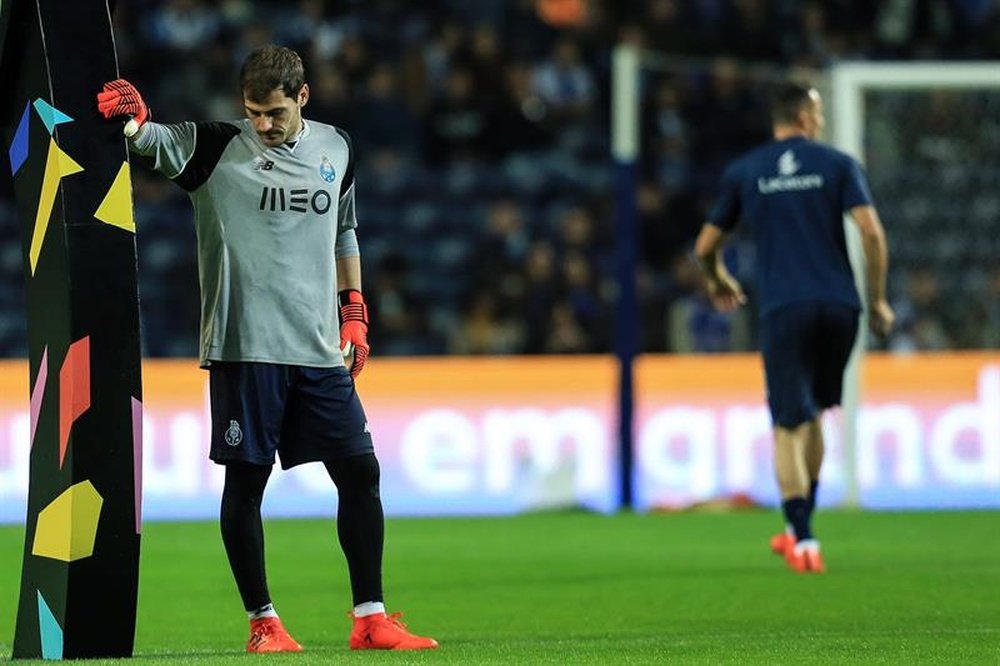 Casillas de saída do FC Porto. EFE
