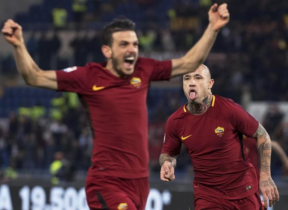 La Roma se relanza en la Serie A tras ganar el derbi. EFE