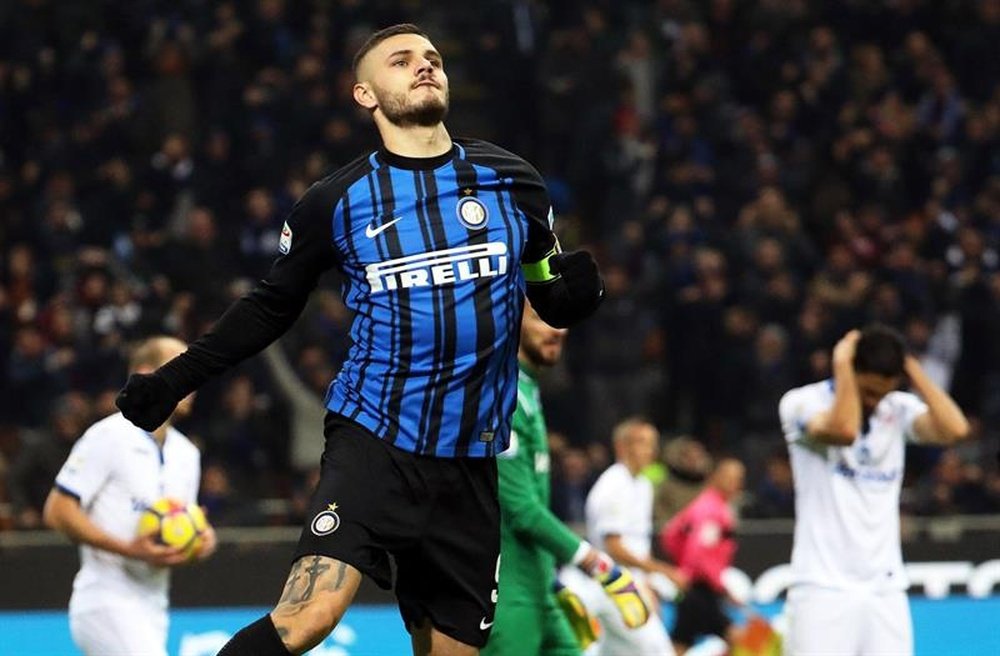 Icardi ha despertado el interés del Real Madrid. AFP