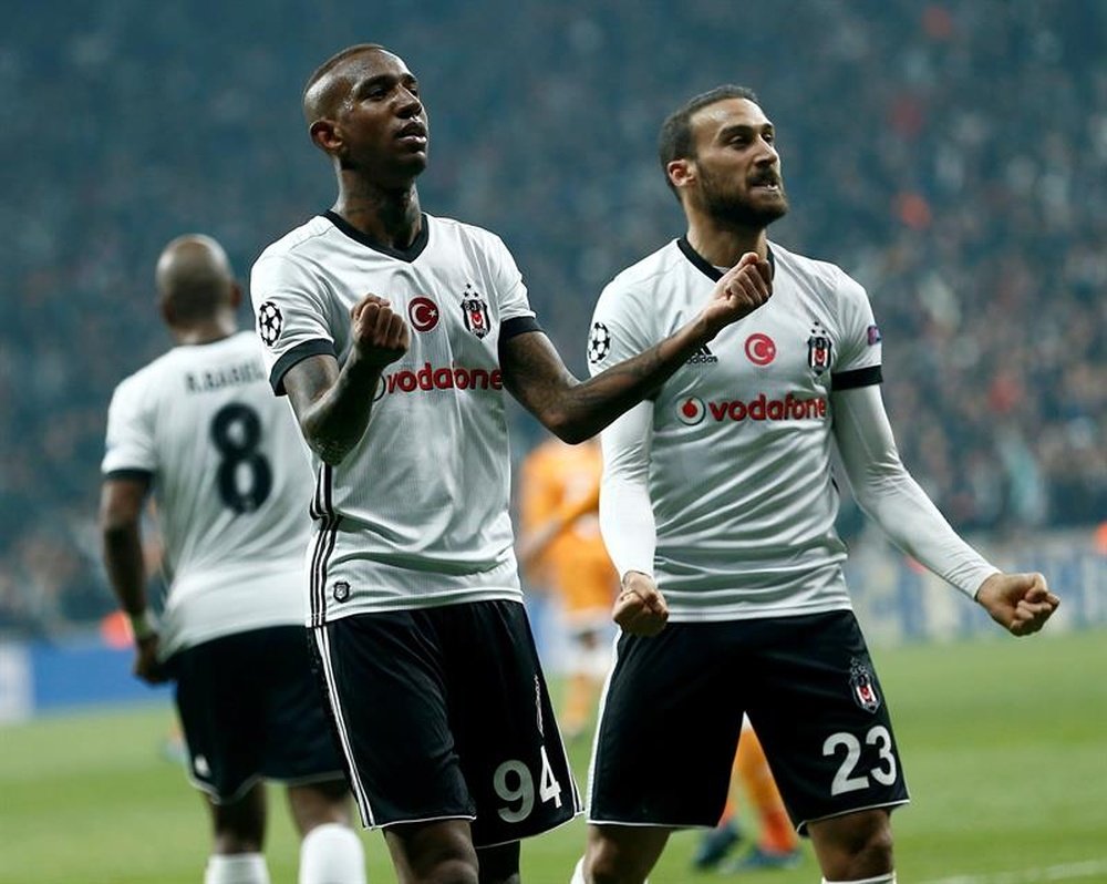 Besiktas voltou a vencer para a Champions League. EFE