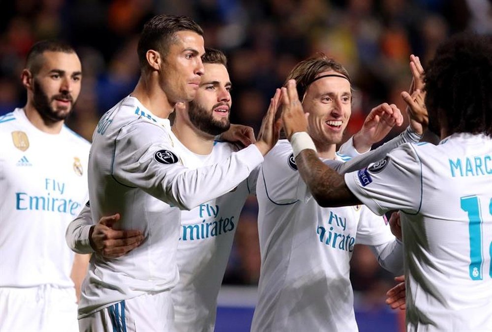 Le Real Madrid remporte son match. EFE