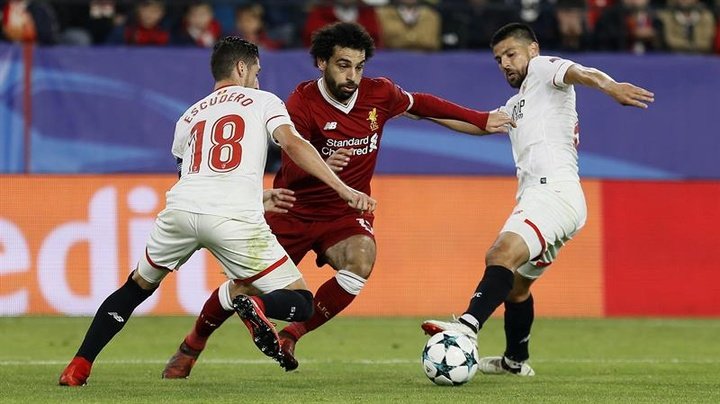 O Sevilla fez o Liverpool provar do seu próprio veneno