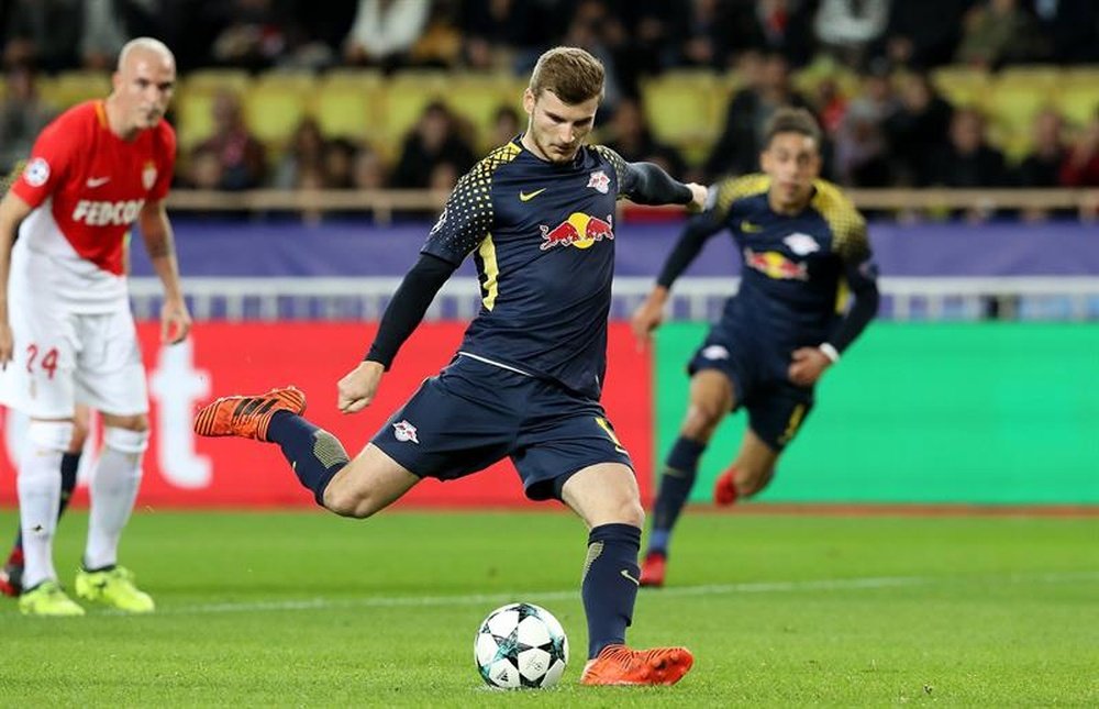 Timo Werner intéresse Arsenal. EFE