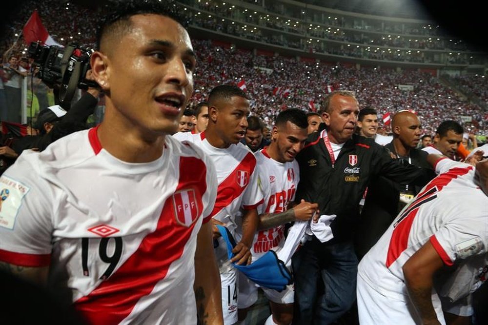 Perú certificó su presencia en el próximo Mundial de Rusia. EFE