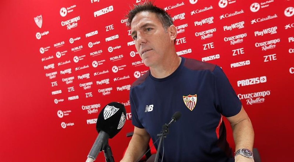 Berizzo ha sido despedido como entrenador del Sevilla. EFE/Archivo