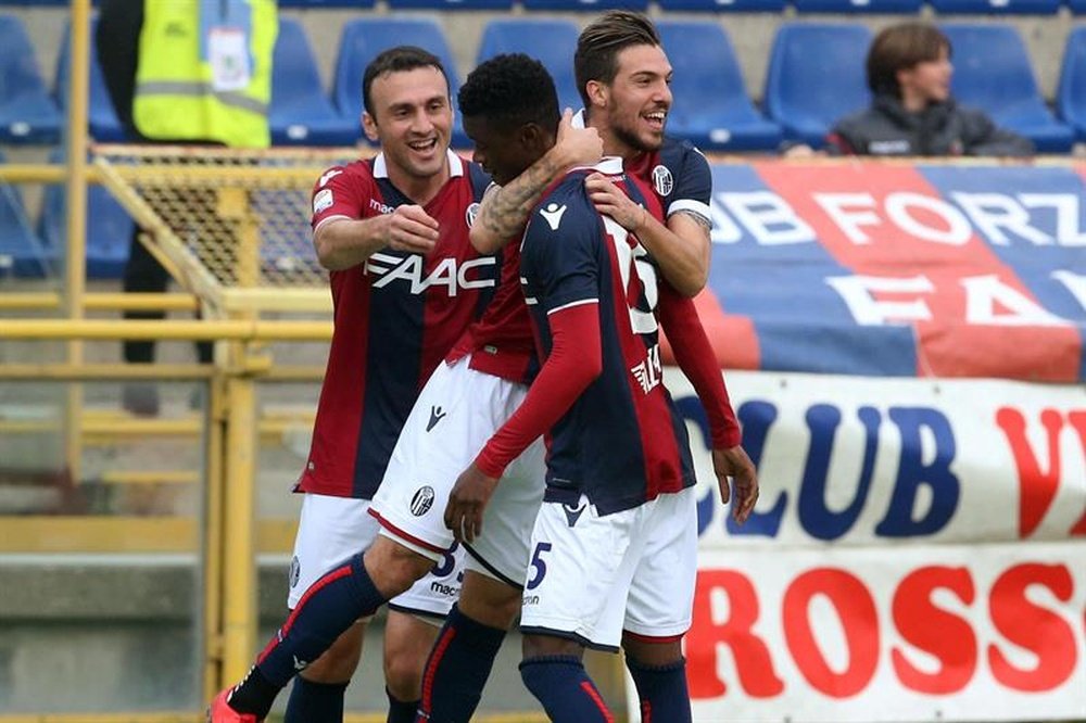 El Bologna logra la victoria ante el Genoa. EFE/EPA