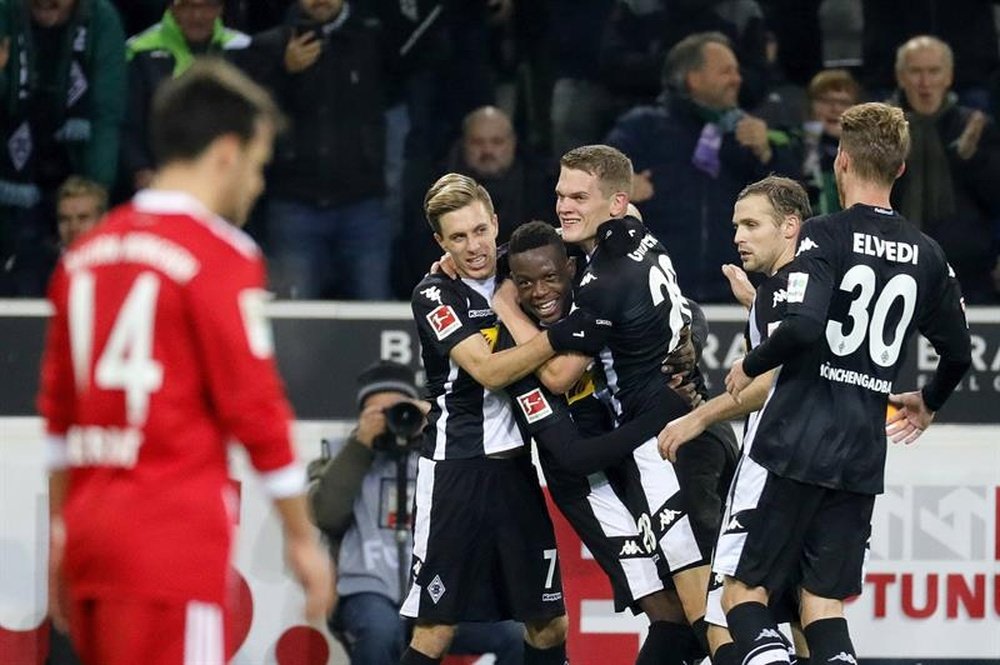 Eintracht y Borussia Monchengladbach abren la jornada 20 de la Bundesliga. EFE/EPA