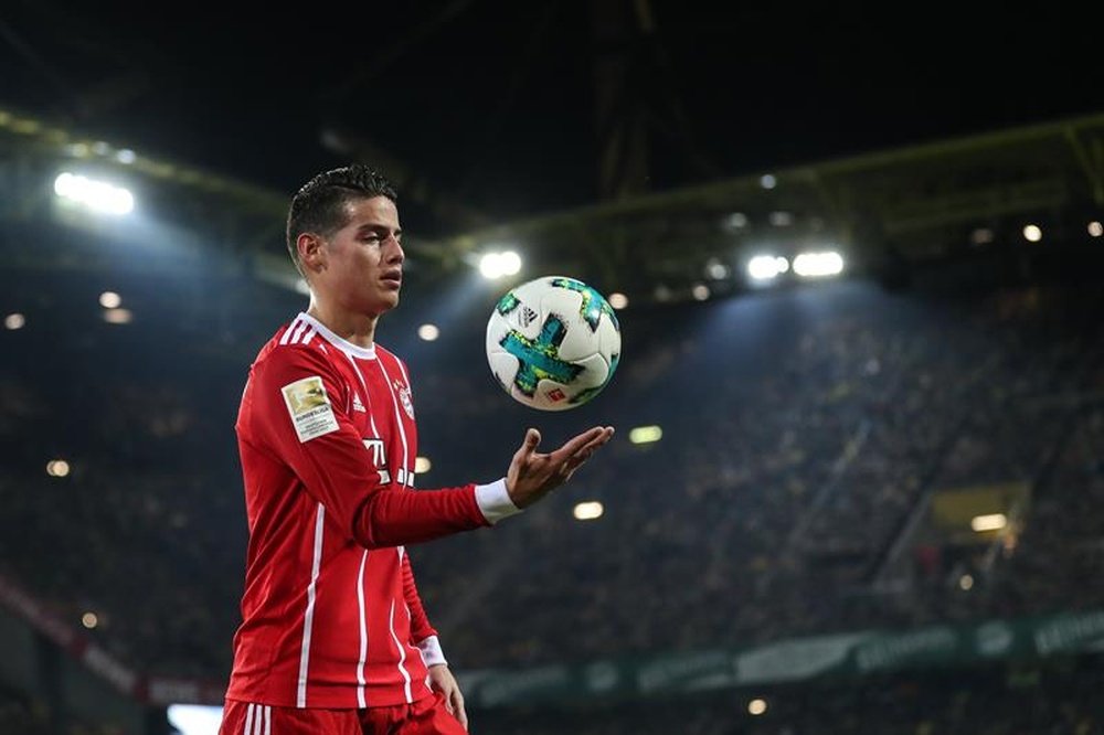 Rodriguez says he wants to stay at Bayern for many years. EFE/EPA
