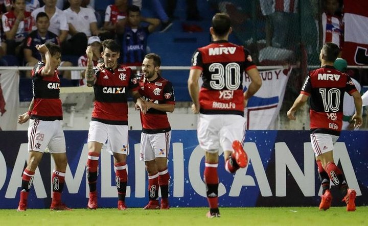 Flamengo, a la final gracias a su goleador y su cuarto portero