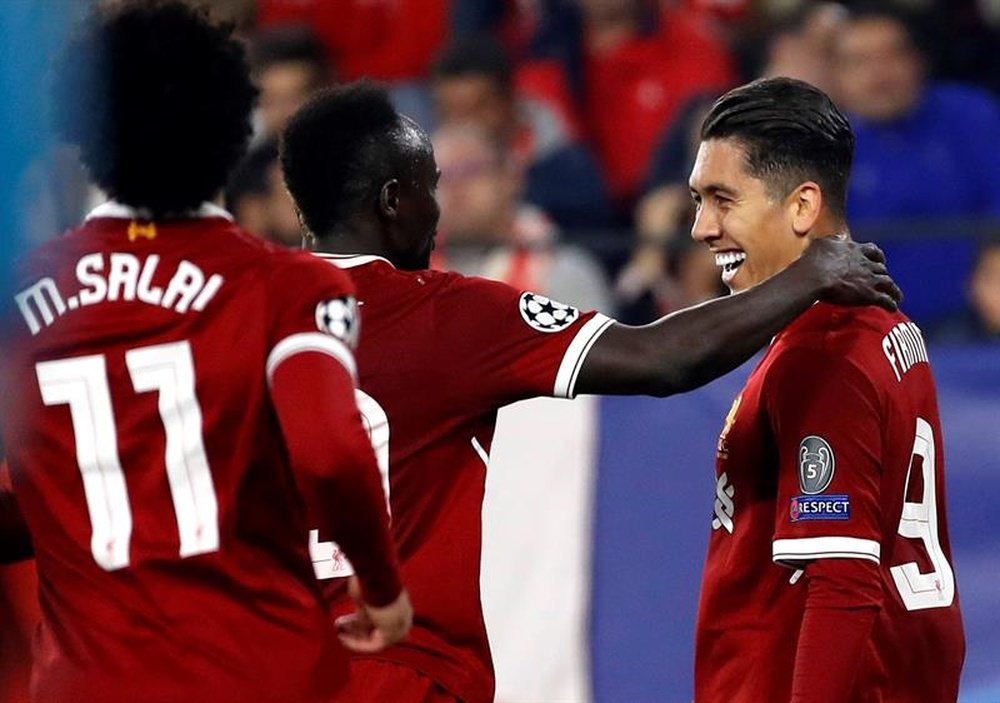 Klopp wouldn´t swap any of Liverpool's front three for PSG's. EFE