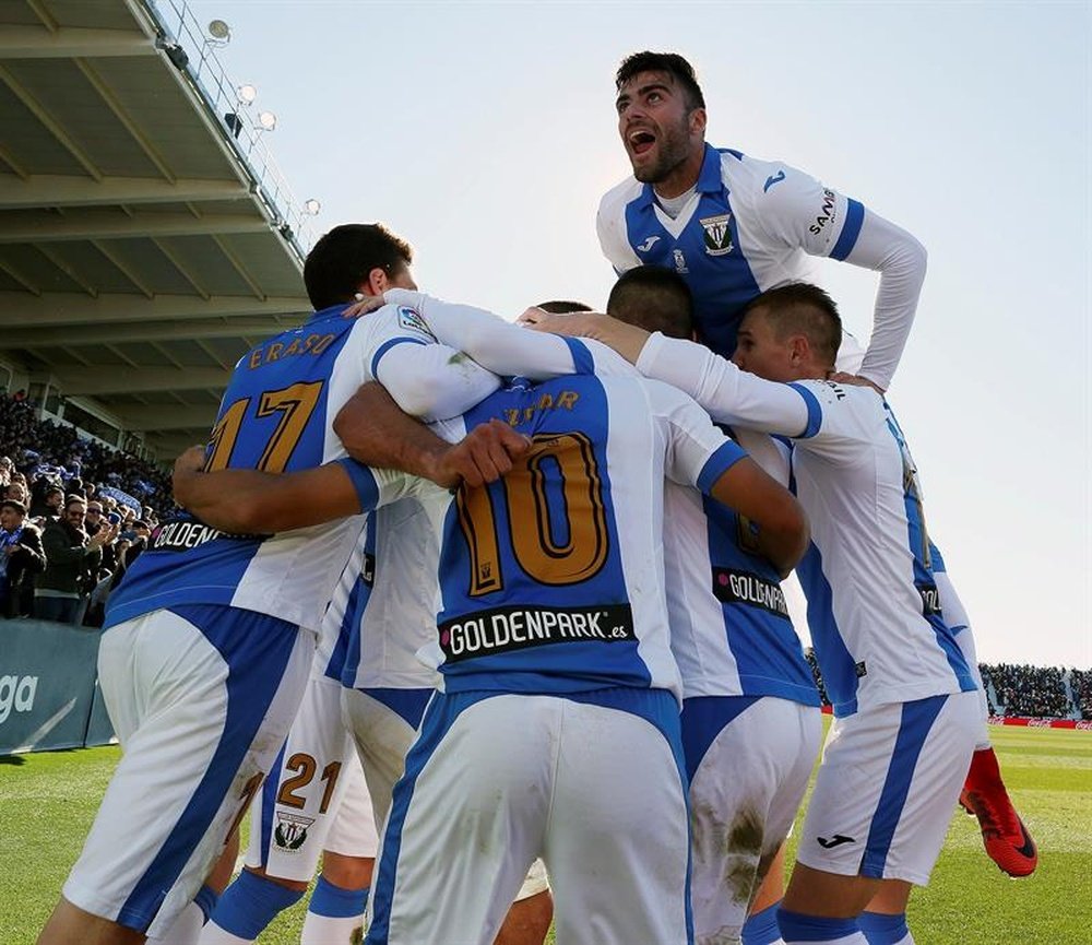 O Leganés venceu na receção ao Villarreal. EFE