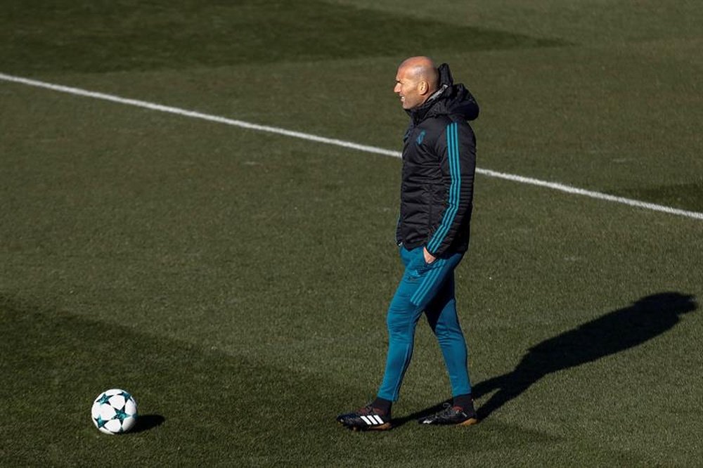 Alkorta habló sobre la situación de Zidane en el Madrid. EFE