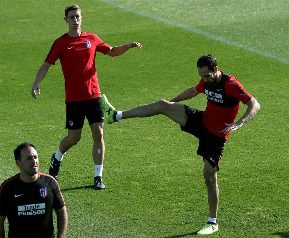 Juanfran ya tiene el alta médica. EFE/Archivo