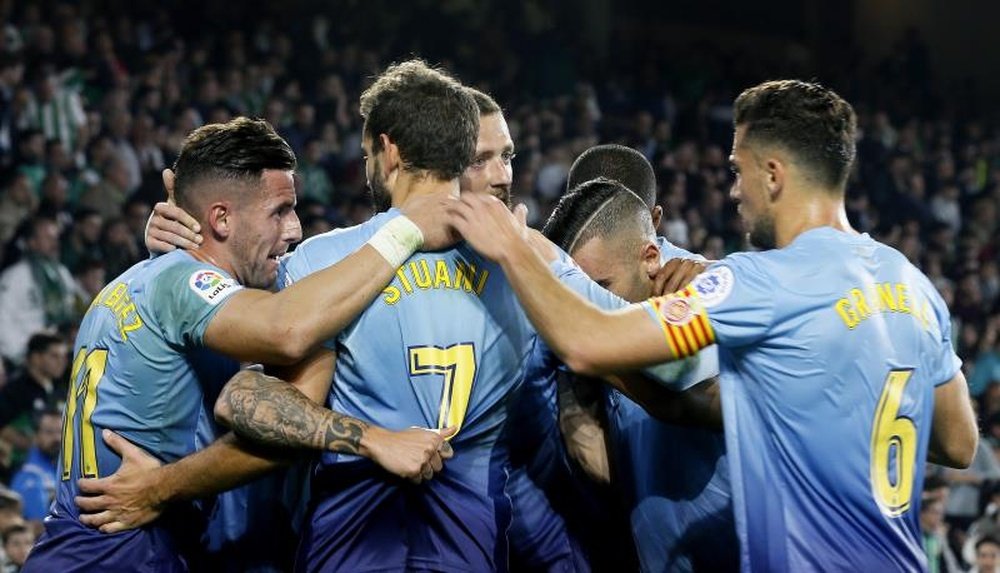 Stuani ha reconocido que el choque contra el Espanyol no será uno más. EFE
