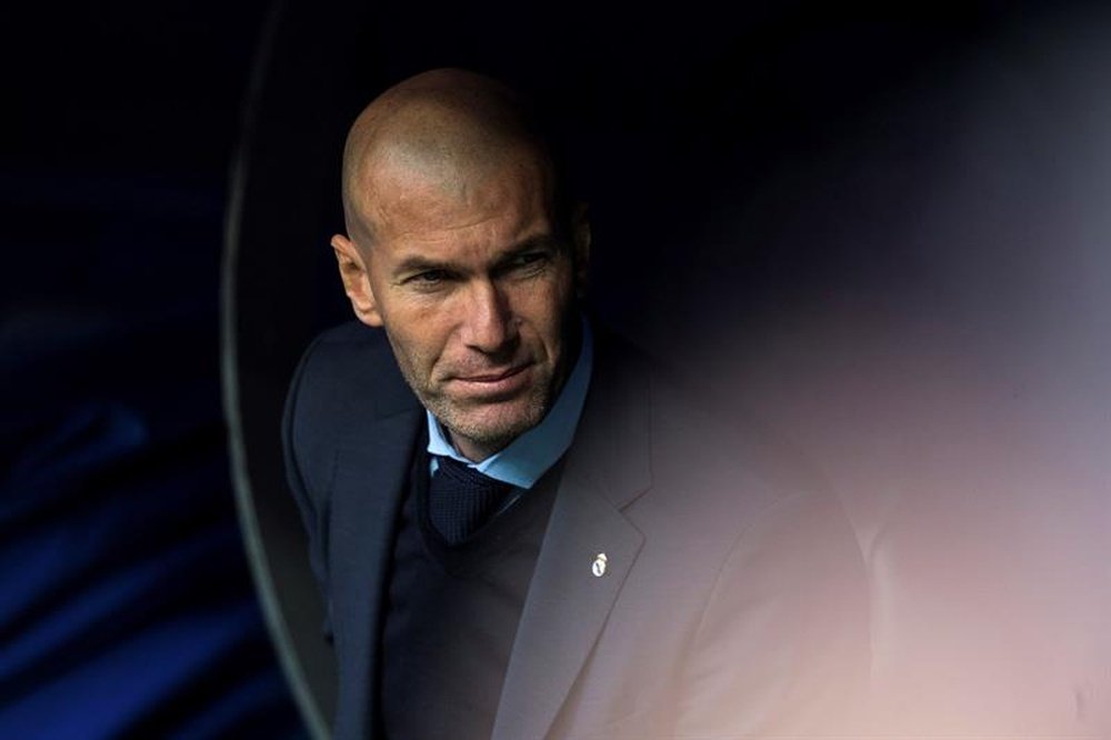 Zidane, claro con su estrella. EFE