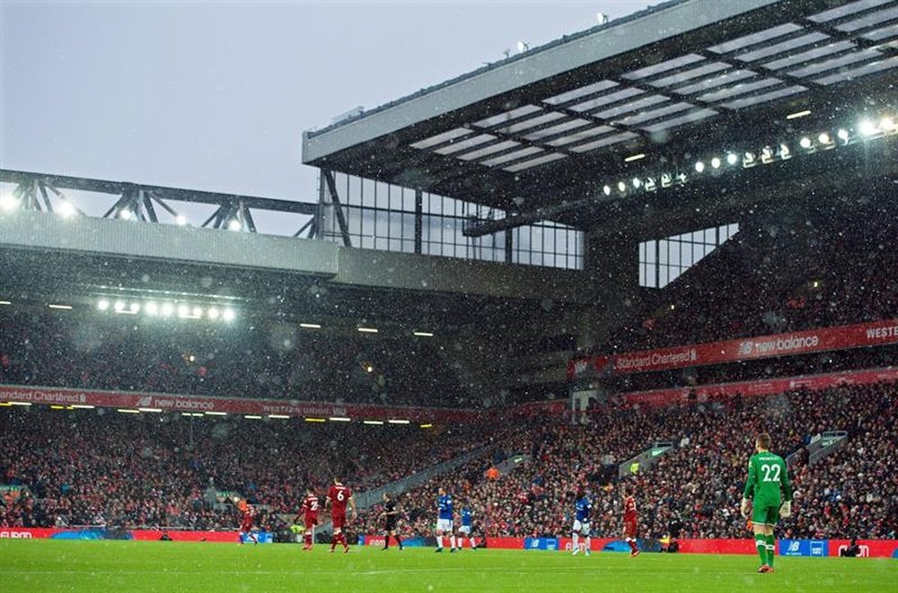 The new Main Stand has increased Anfield's capacity by over 8,000. EFE/EPA