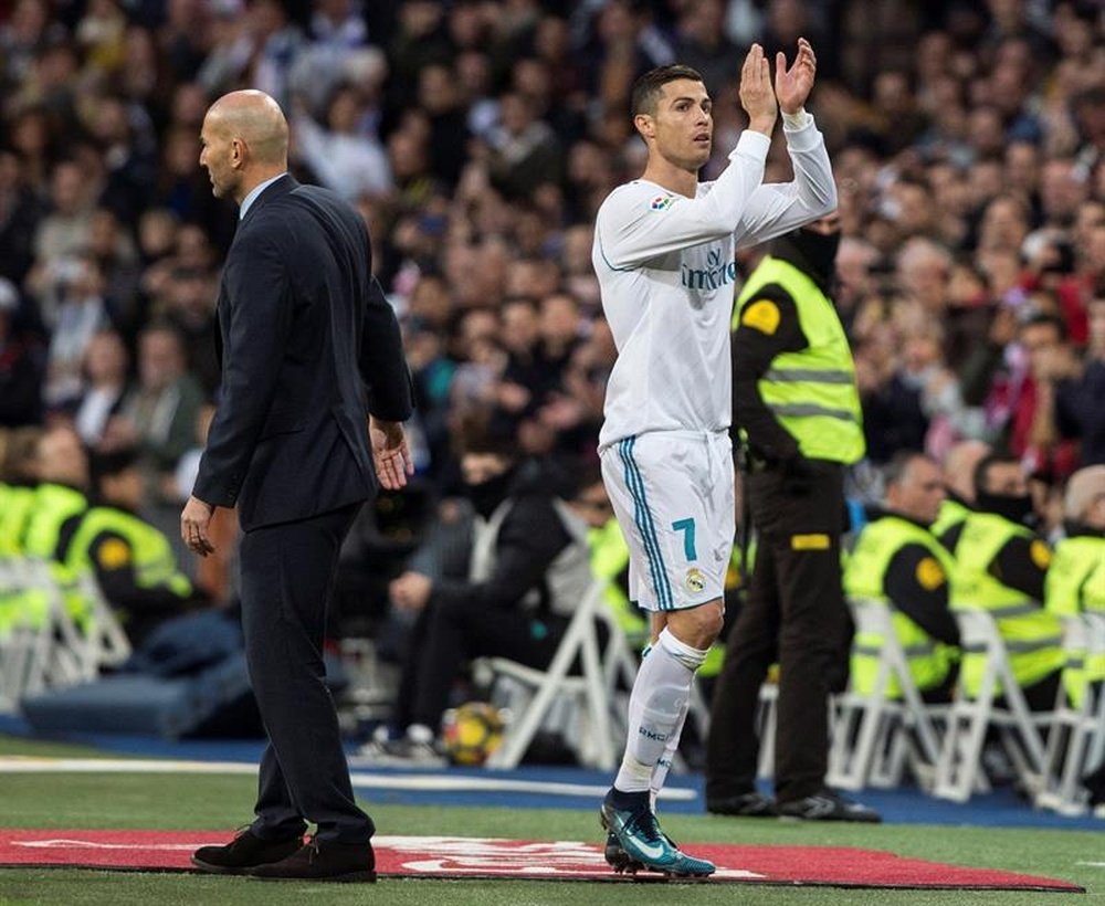 Ronaldo is looking to leave Real at the end of the season. EFE