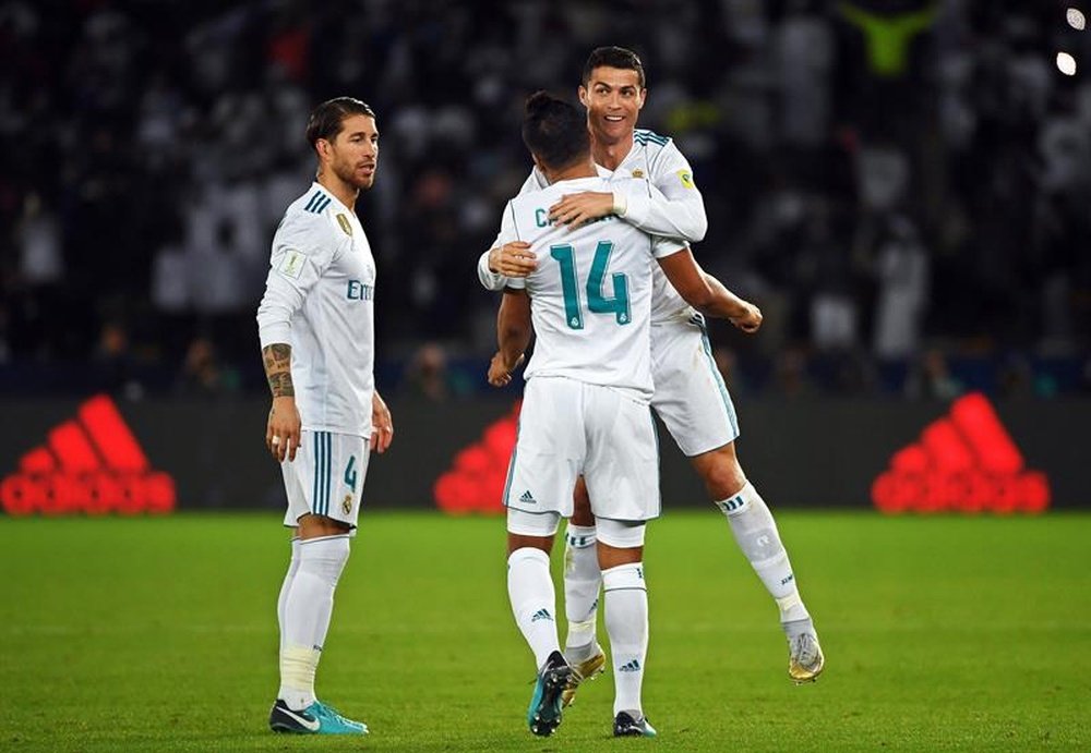 Real Madrid tem quatro jogadores no time ideal do 'L'Équipe'. AFP