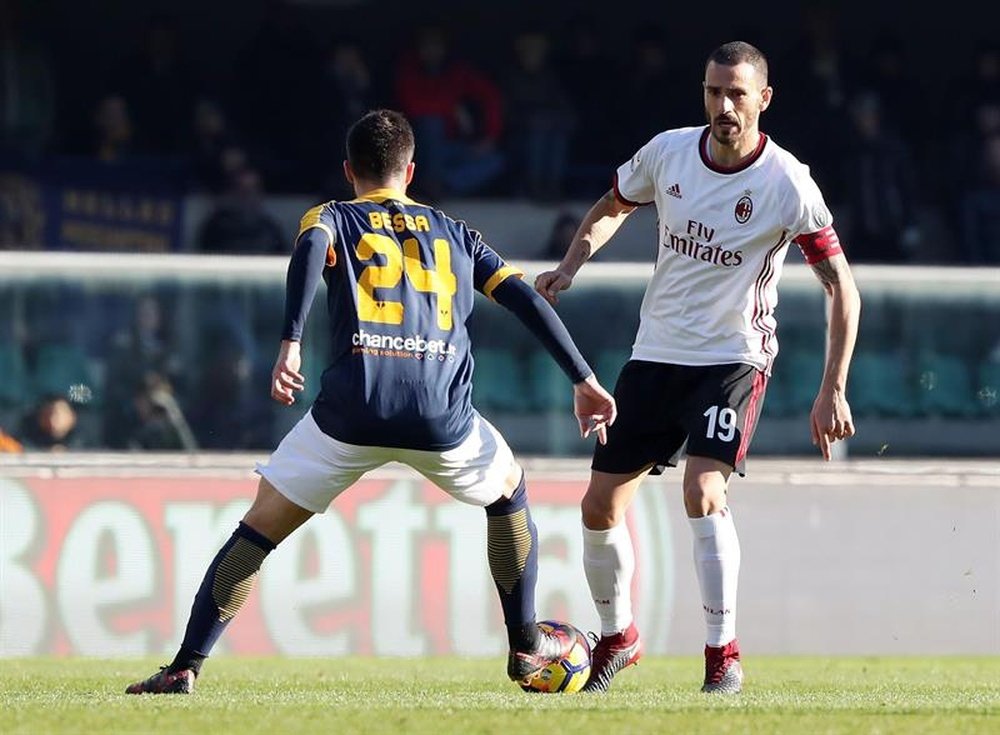 O internacional italiano trocou a Juventus pelo Milan no último defeso. EFE