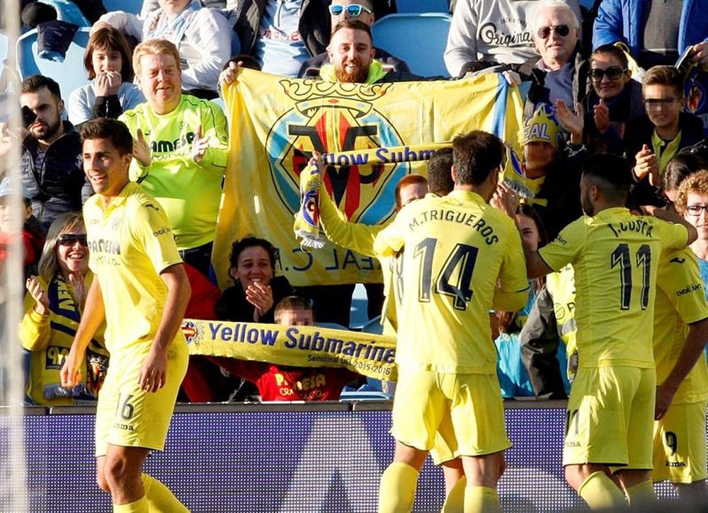 El Villarreal venció a domicilio al Celta. EFE