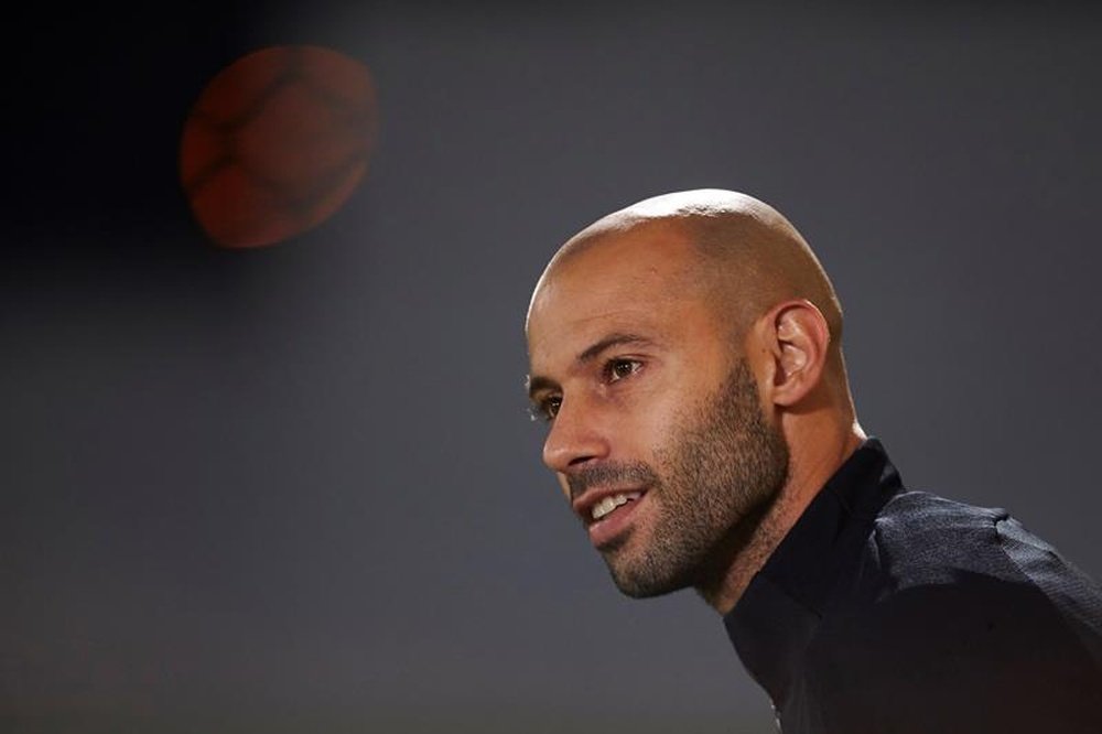 Mascherano looks set to leave Barca in the near future. AFP