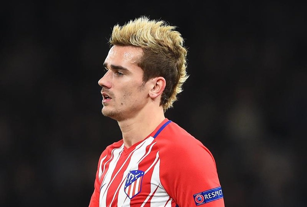 Griezmann is said to be demanding a King's ransom to join United. EFE/Archivo