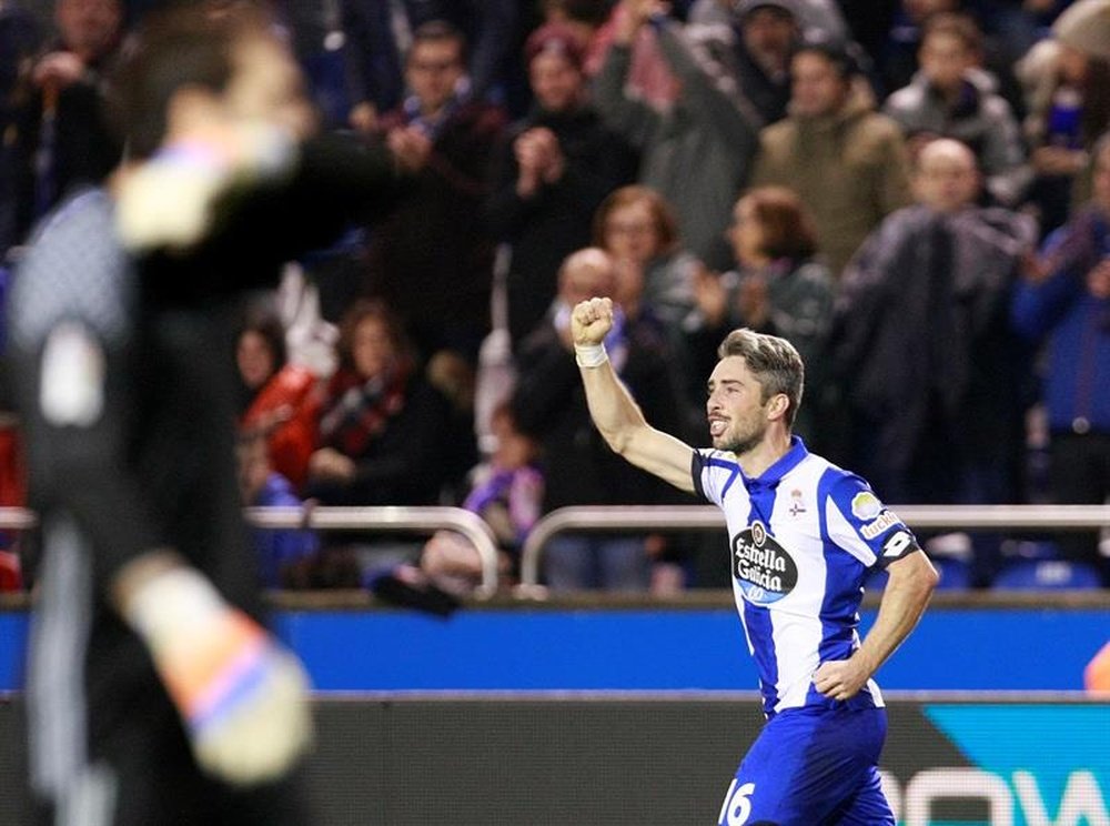 Luisinho sufre una lesión en la pierna izquierda. EFE/Archivo