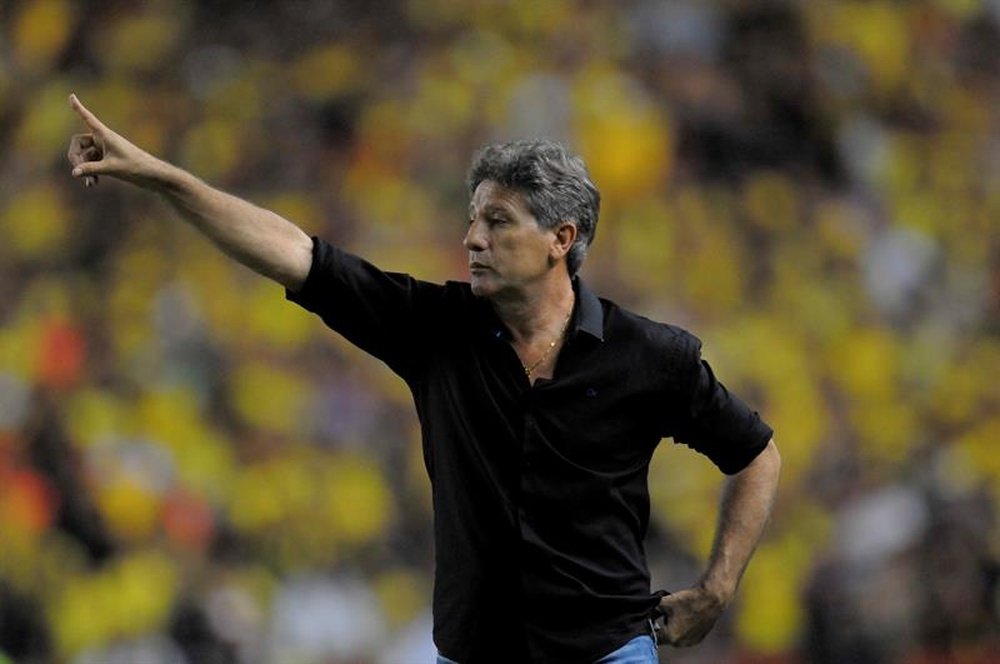 En la imagen, el técnico del Gremio de Brasil, Renato Gaúcho. EFE/Archivo