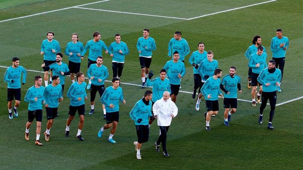 Real Madrid held crisis talks on Tuesday. EFE