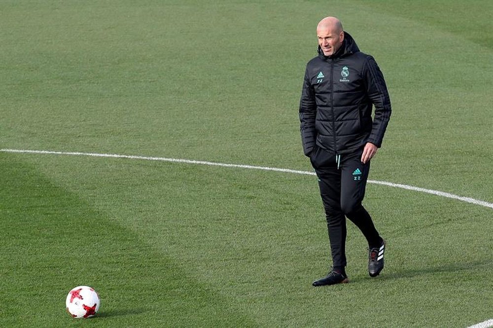 Zidane confia em Nacho. EFE