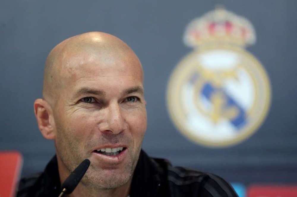 Zidane pode receber novos jogadores em janeiro. EFE