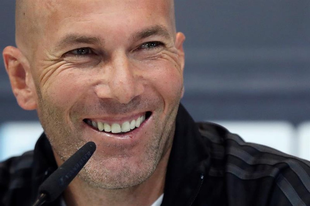 Zidane on Kepa speculation. EFE