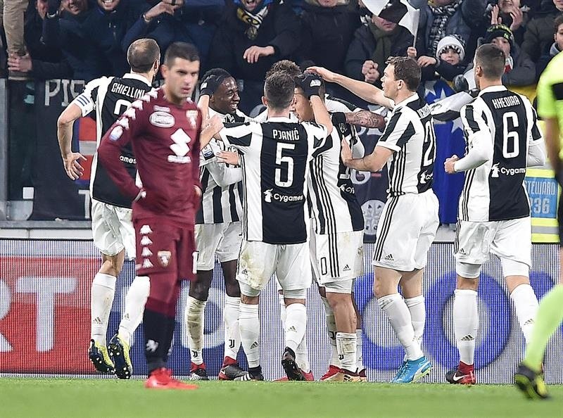 La Juventus est deuxième de Serie A. EFE
