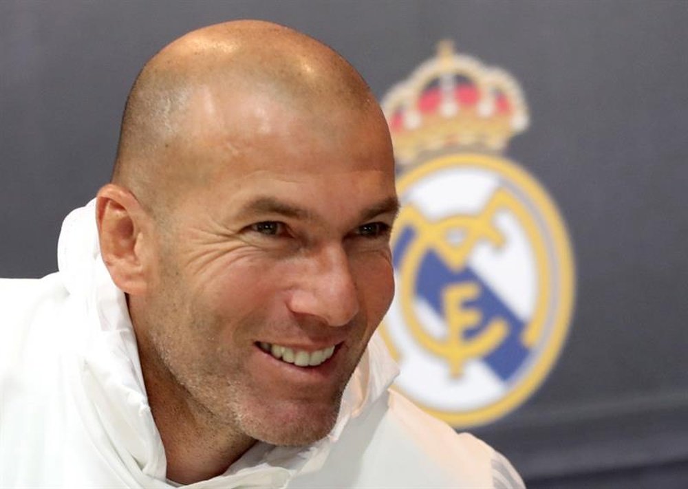 Zidane sigue imparable en la Champions. EFE/Archivo