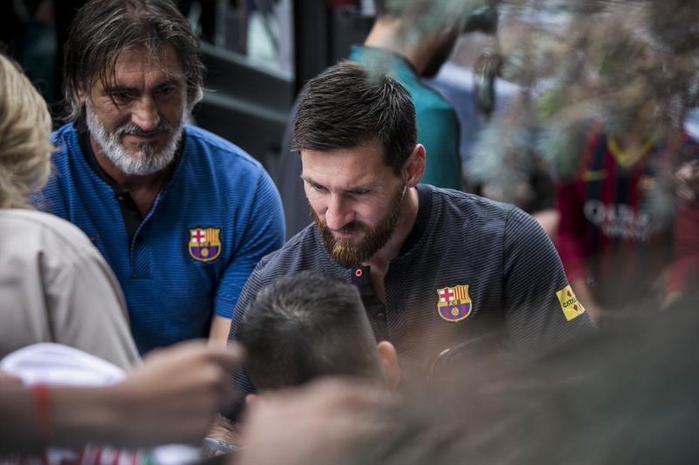 El Barça podría haber ayudado a la Fundación Messi. EFE/Archivo