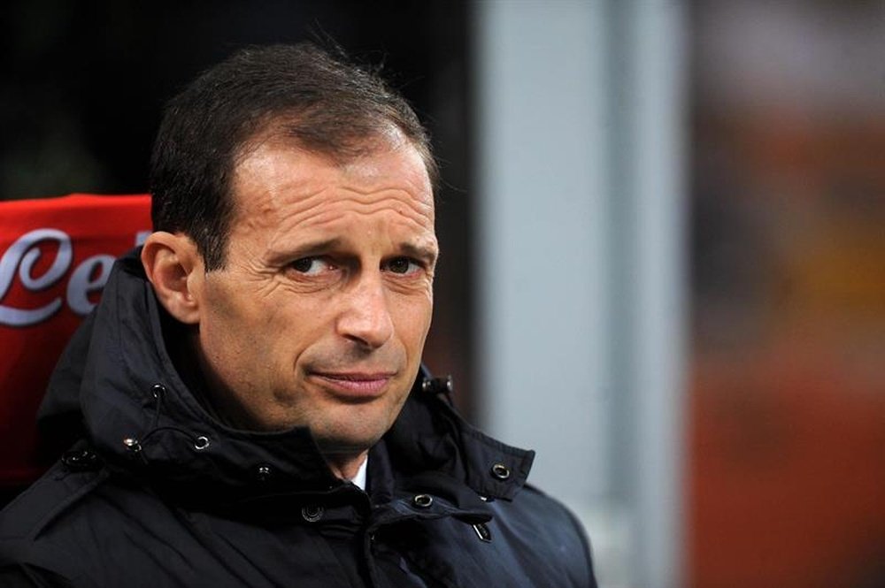 Allegri happy at Juventus. EFE