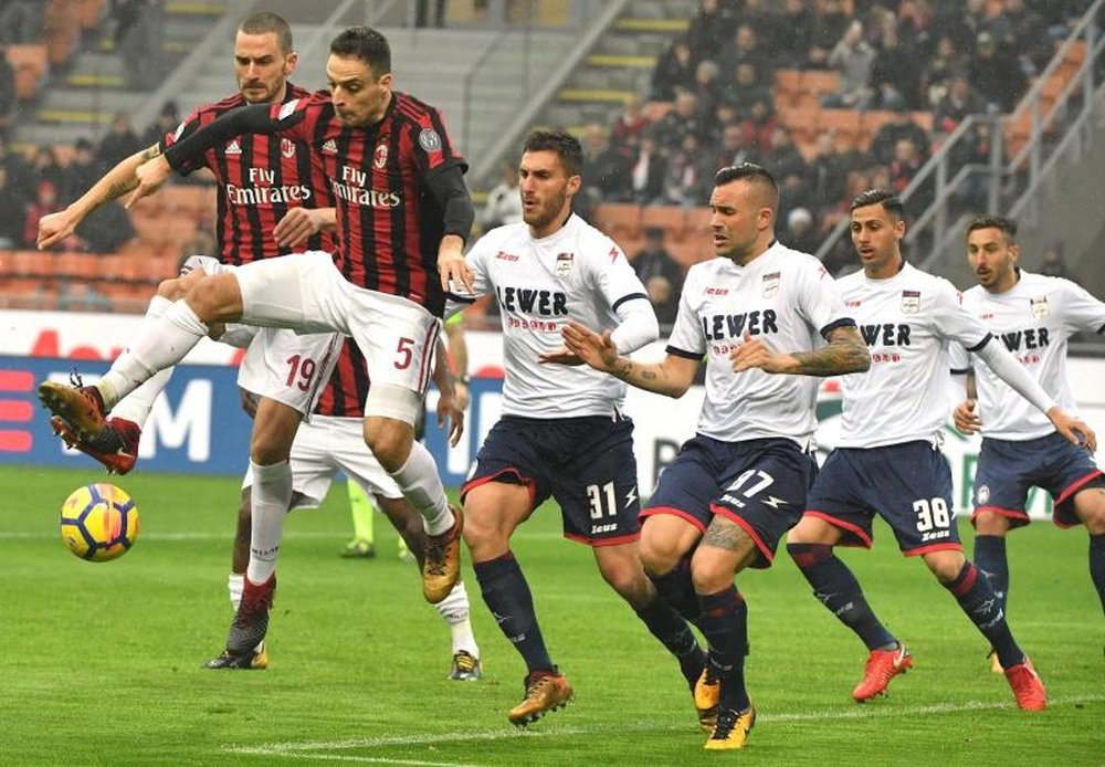 Zagueiro ex-Juve deu os três pontos aos 'rossoneri'. EFE