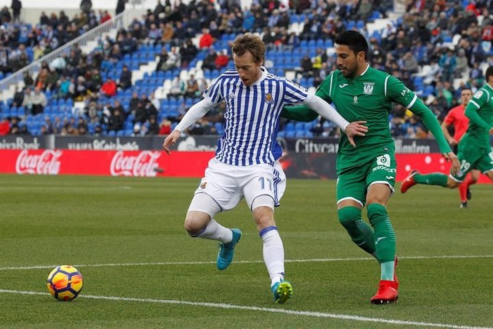 Ezequiel Muñoz, baja ante el Deportivo