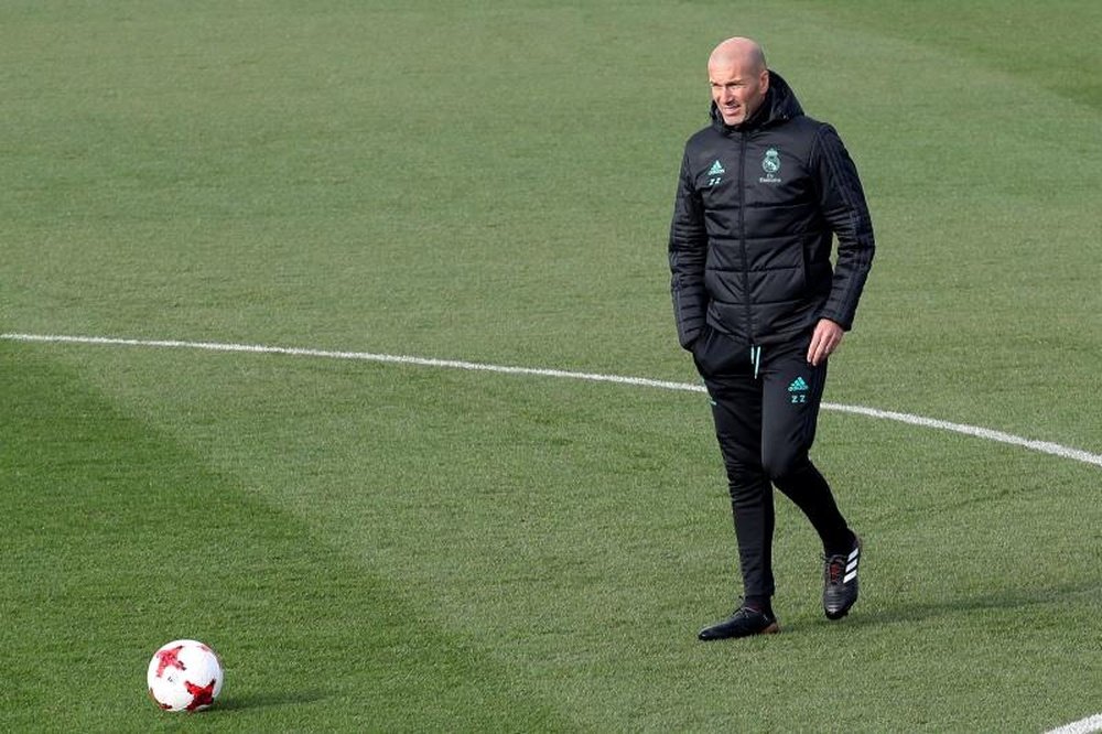 Zidane ne veut pas de recrue cet hiver. EFE
