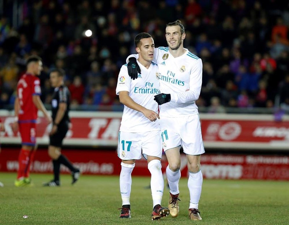 Bale will not feature in the Real Madrid squad against Numancia. EFE/Archivo