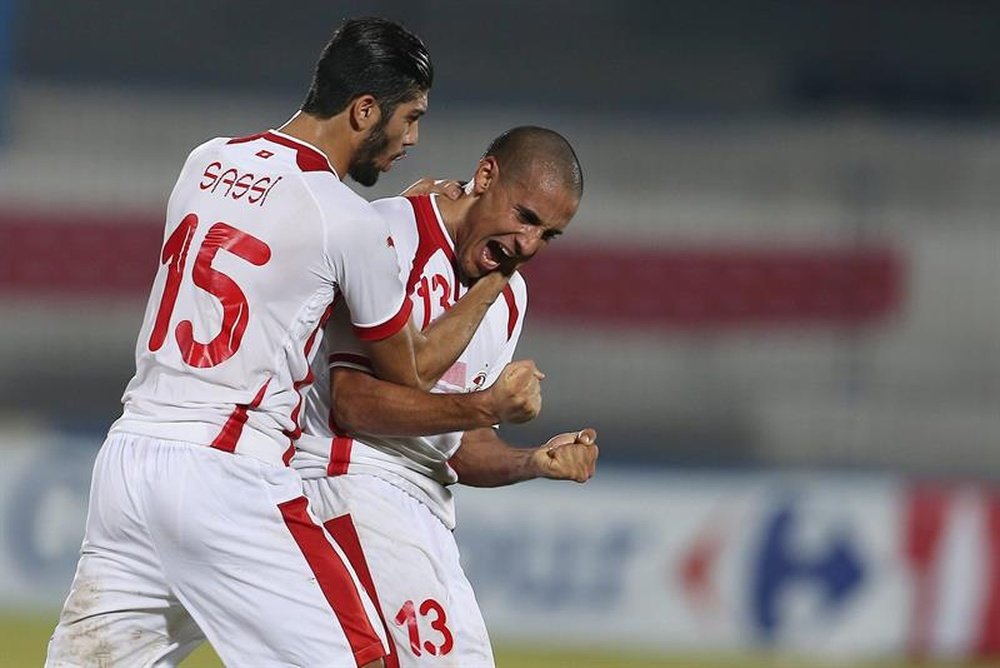Khazri anotó el único tanto de Túnez. EFE/Archivo