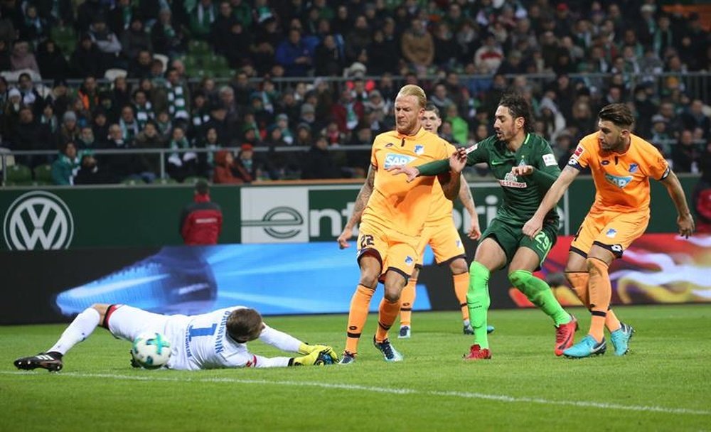 El Hoffenheim empató ante el Werder Bremen